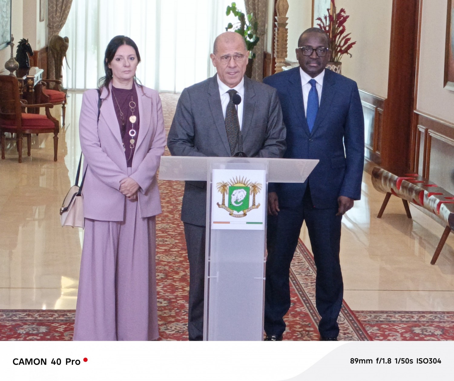 Côte d'Ivoire : Diplomatie, l'ambassadeur d'Italie, Arturo Luzzi, fait ses adieux au président Ouattara après quatre années “fructueuses”