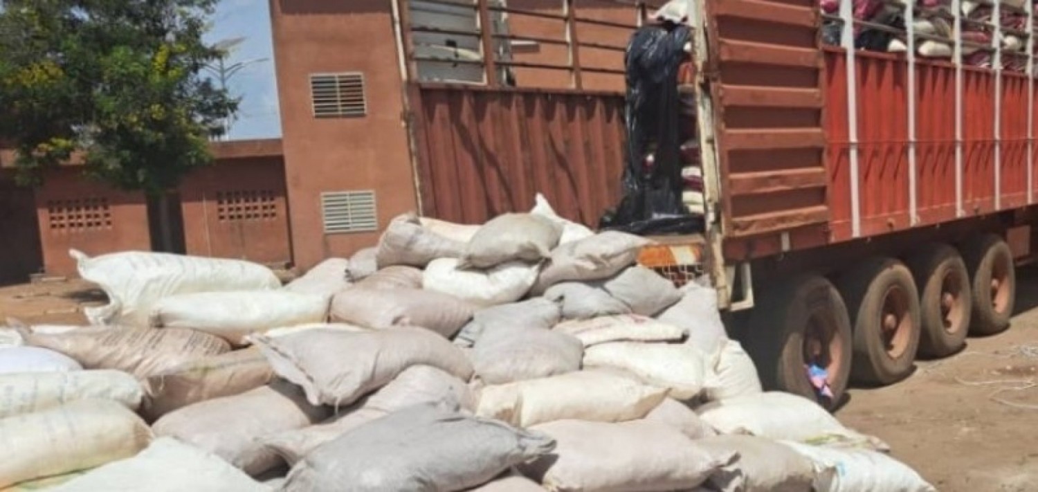 Burkina Faso : Plus de 260 sacs de cyanure saisis à Cinkansé
