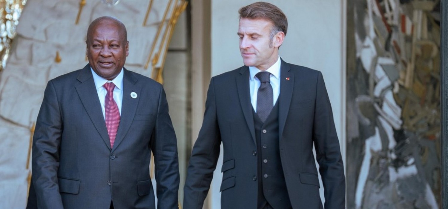 Ghana-France :  Mahama et Macron discutent sécurité, développement et stabilité régionale