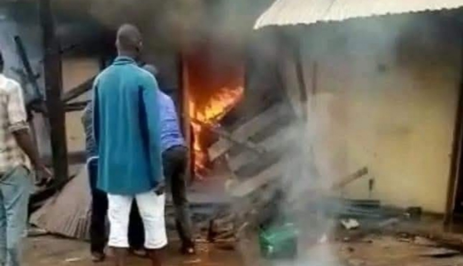 Côte d'Ivoire : Tragédie à Oumé, une famille anéantie par un incendie dévastateur