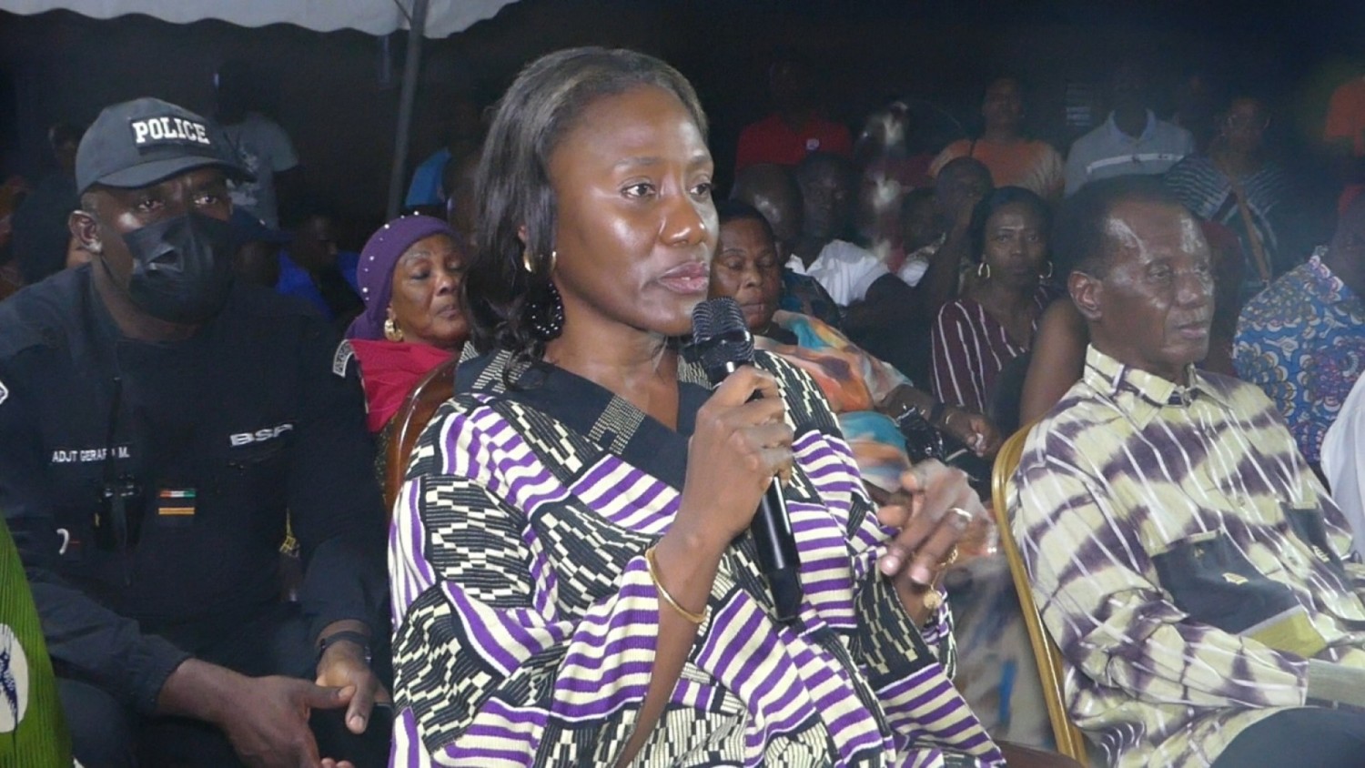 Côte d'Ivoire : Après les évènements tragiques de Morofé, Nady Gbagbo apporte compassion et réconfort aux familles endeuillées