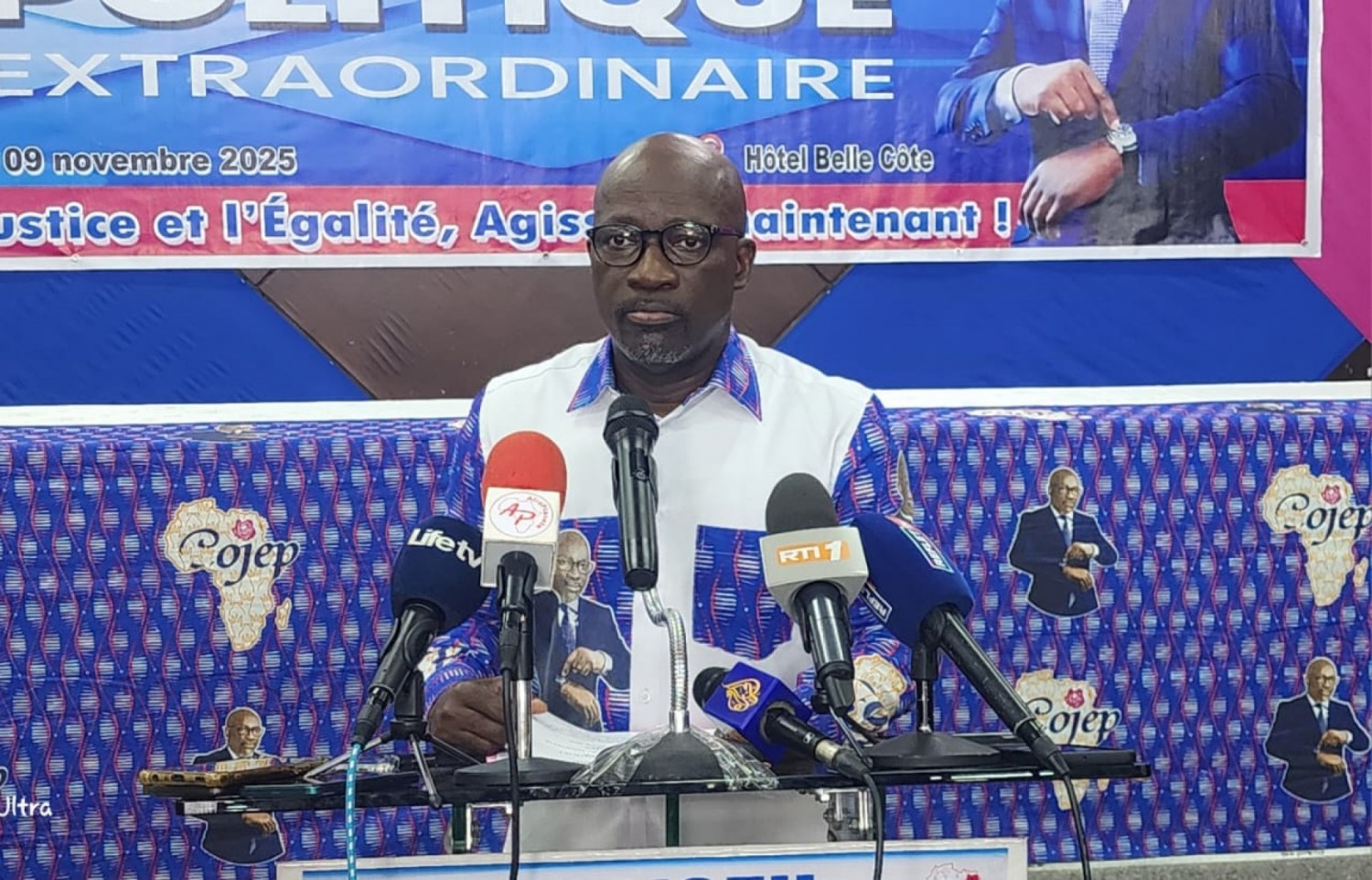 Côte d'Ivoire: Charles Blé Goudé relance le COJEP, cap sur les législatives et appel vibrant à la réconciliation nationale