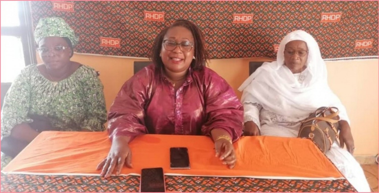 Côte d'Ivoire : Gagnoa, une militante crie son indignation face aux choix des candidats RHDP pour les législatives