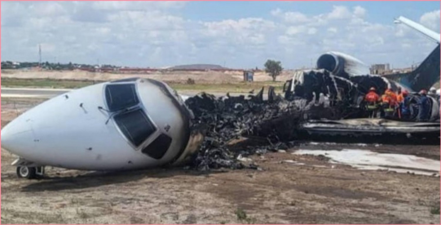 RDC : L'avion d'une mission gouvernementale prend feu à l'atterrissage à Kolwezi