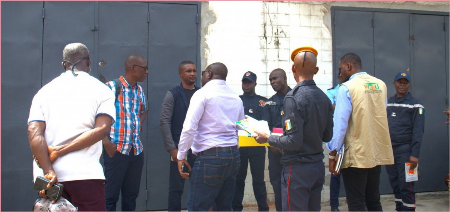 Côte d'Ivoire : Koumassi, un bâtiment R+2 à usage de commerce et d'habitation présente un risque très élevé d'effondrement, appel à déguerpir les lieux dans les plus brefs délais