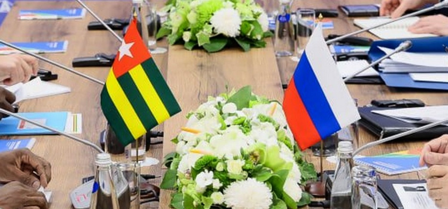 Togo-Russie :  Faure Gnassingbé et Vladimir Poutine vont discuter coopération et sécurité à Moscou