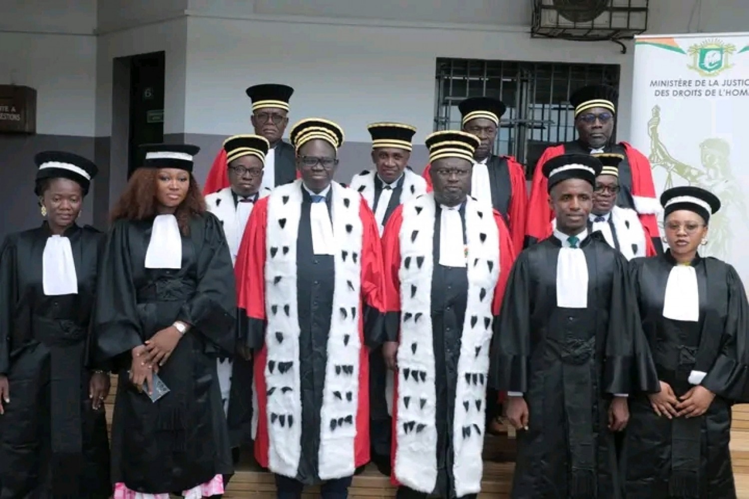 Côte d'Ivoire : Bouaké, à l'audience solennelle de rentrée de l'année judiciaire à la Cour d'Appel, quatre magistrats prêtent serment