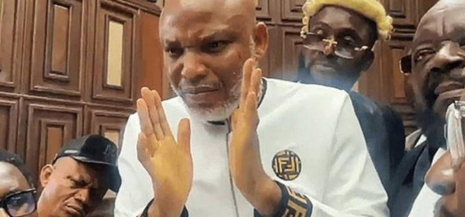 Nigeria :  Le séparatiste Nnamdi Kanu condamné à la prison à vie, l'IPOB proteste