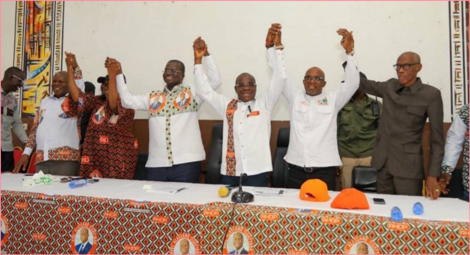 Côte d'Ivoire : Hambol, le RHDP présente ses candidats de Katiola et Foumbolo aux législatives, Nambala Touré (PDCI) se rallie à Thomas Camara