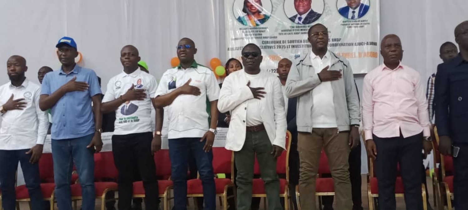Côte d'Ivoire : Législatives 2025, l'AJUCI renforce sa présence à Abobo et réaffirme son soutien total au RHDP
