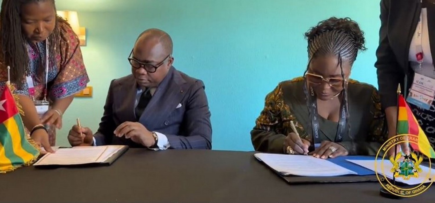 Togo-Ghana :  Signature d'un accord de services aériens