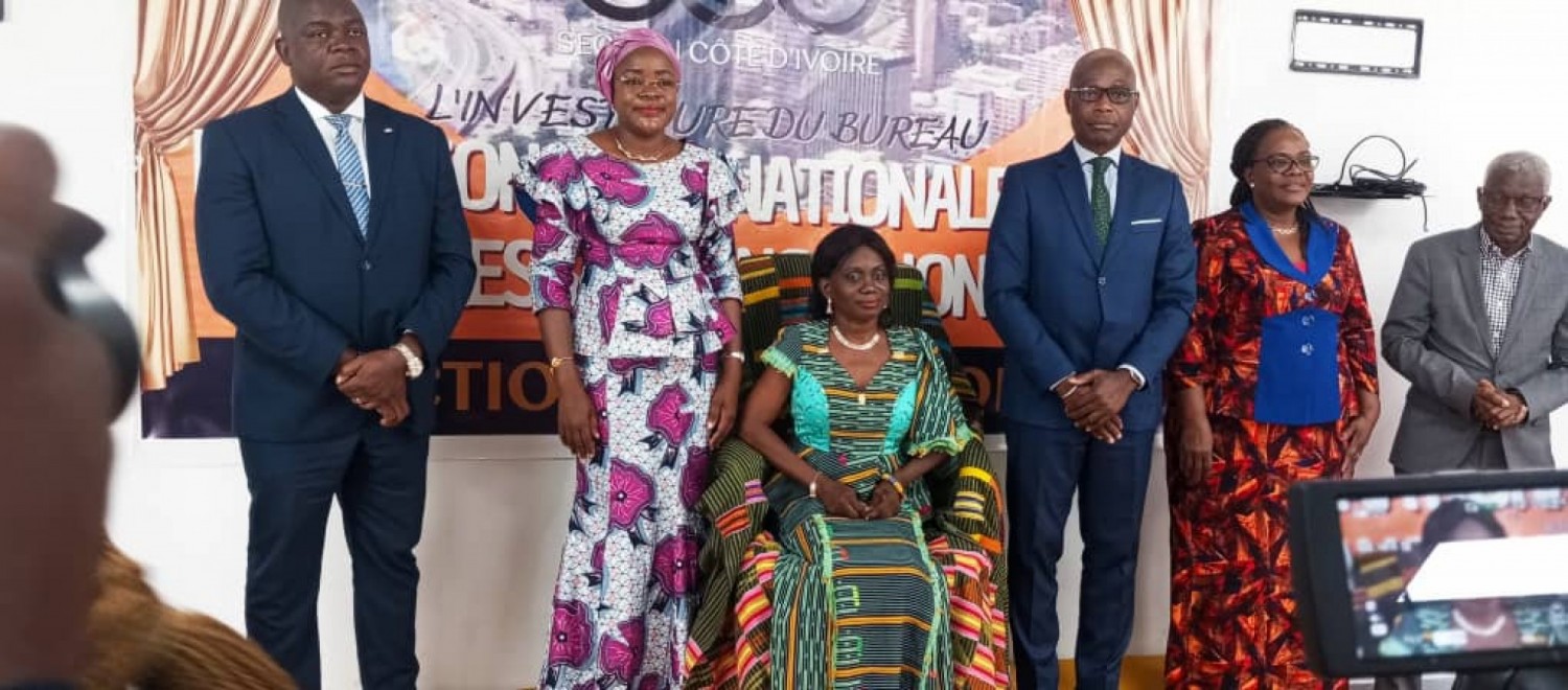 Côte d'Ivoire : Investie présidente de l'UPF-CI, Viviane Mouhi Ayehui fait de la formation des journalistes la priorité de son mandat