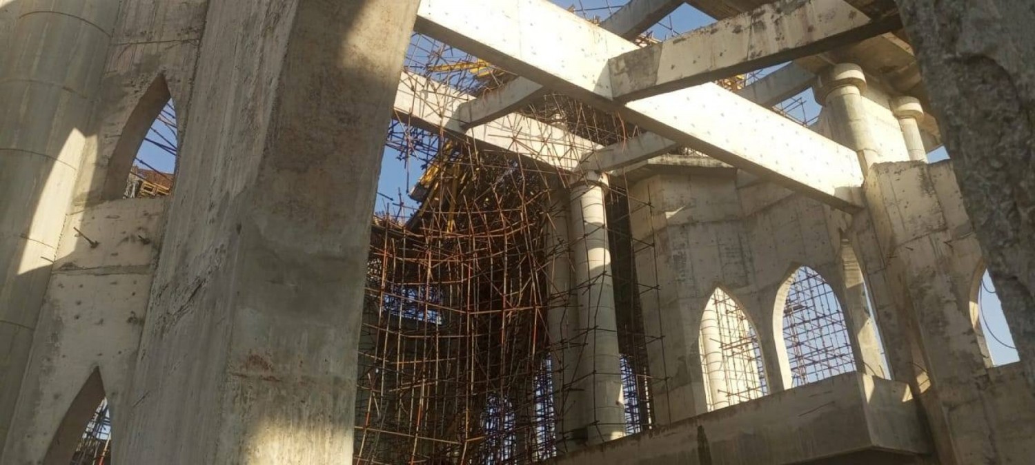 Côte d'Ivoire : Effondrement de l'échafaudage sur le chantier de l'église Saint-Esprit de Grand-Bassam, l'une des victimes à succomber des suites de ses blessures