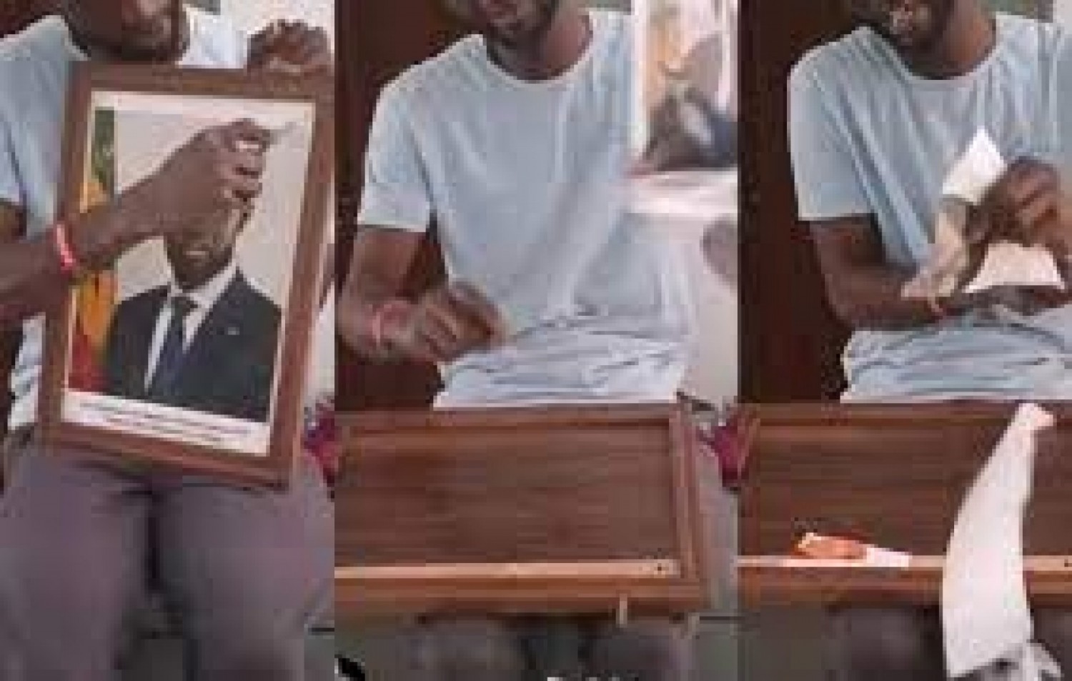 Sénégal : Un jeune homme écroué pour avoir déchiré la photo du président Diomaye Faye