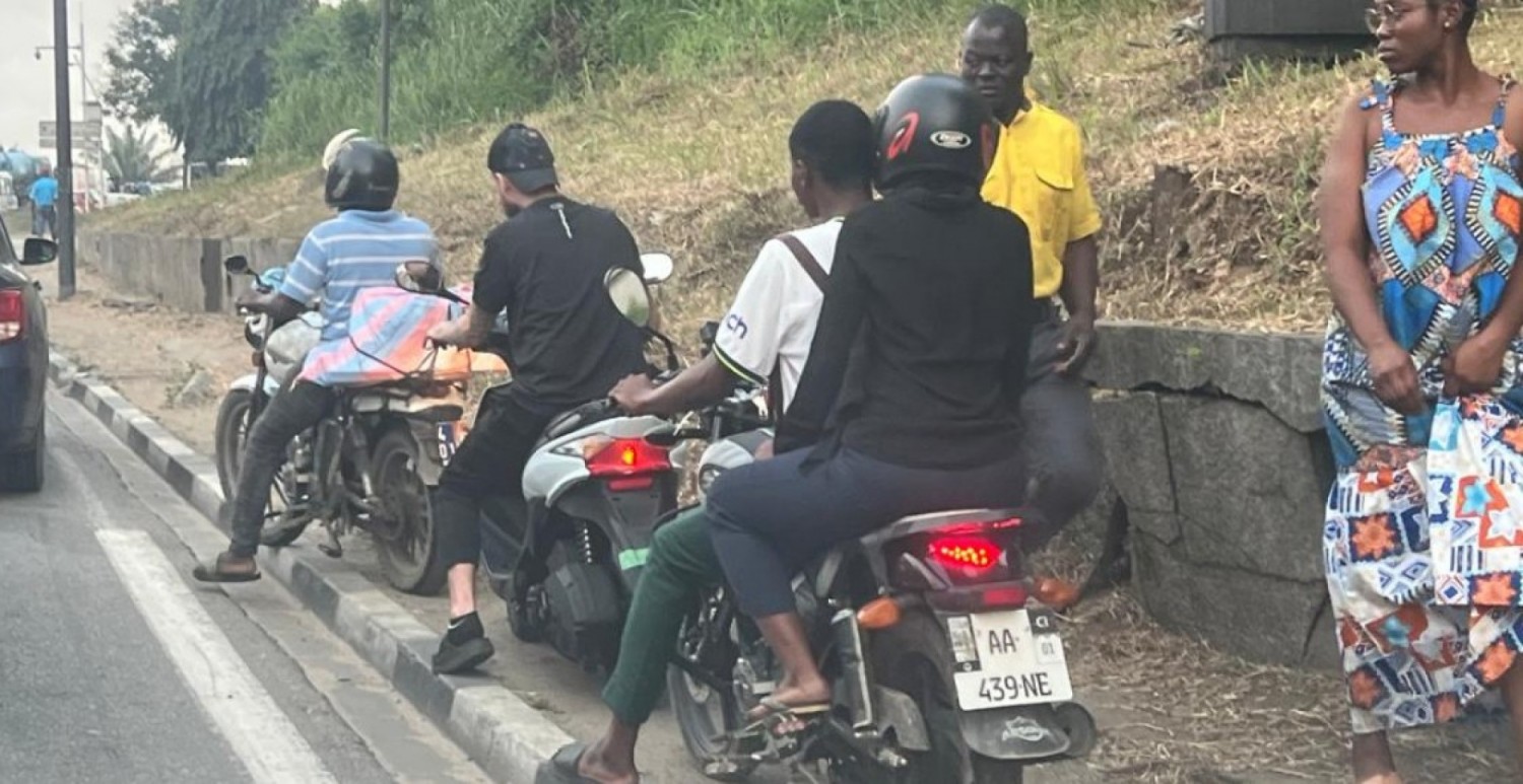 Côte d'Ivoire : Le District d'Abidjan durcit le ton, circulation des motos et tricycles strictement interdite sur plusieurs axes majeurs