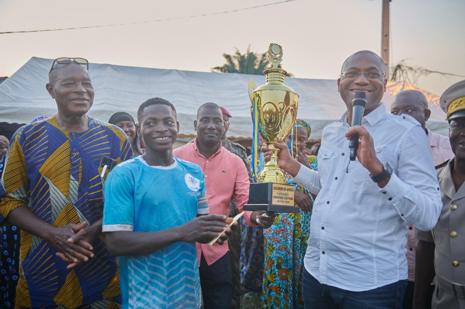 Côte d'Ivoire : Béoumi, Sidi Touré salue le fair-play observé lors du tournoi dotée du trophée Dominique Ouattara