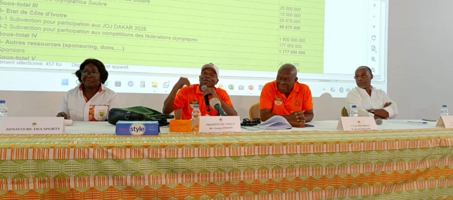 Côte d'Ivoire : Le Comité National Olympique (CNO) en crise ? Des fédérations contestent l'AG ordinaire