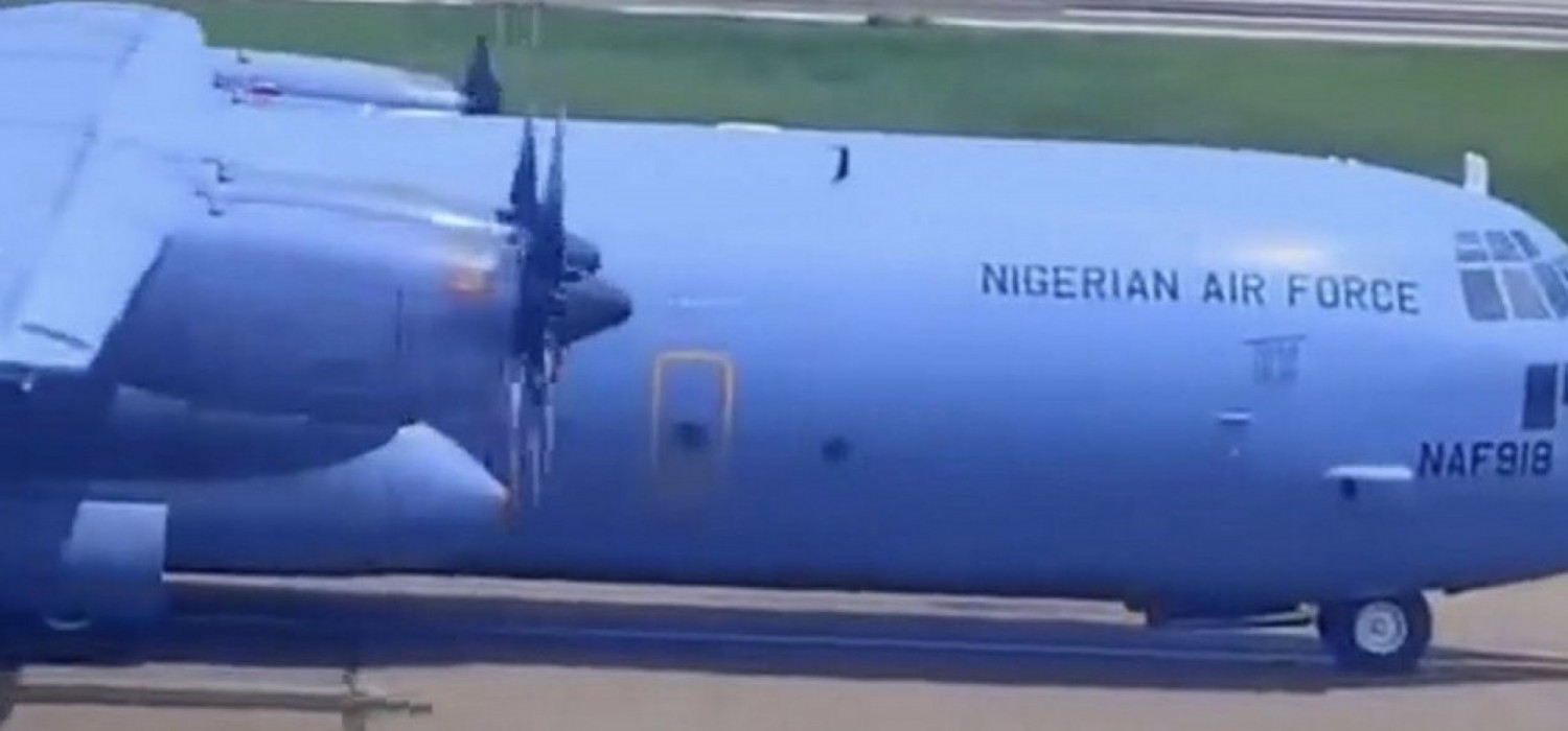 Nigeria :  L'Armée de l'Air clarifie l'atterrissage d'urgence de l'avion C-130 au Burkina Faso