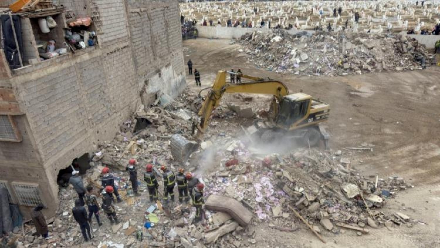 Maroc : Fès, 22 morts et 16 blessés dans l'effondrement de deux immeubles adjacents
