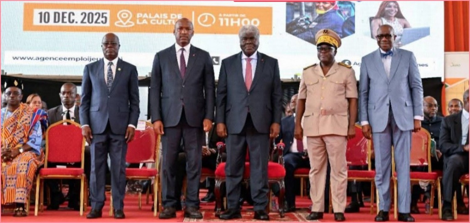 Côte d'Ivoire : Lancement du programme national de stage, d'apprentissage et de reconversion, un levier d'insertion pour la jeunesse ivoirienne
