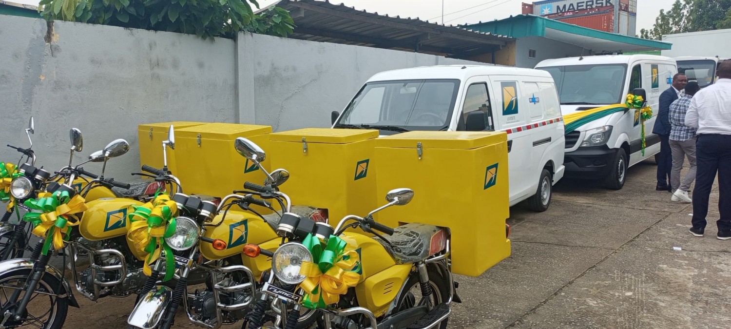 Côte d'Ivoire : Projet « UPU for Health », la Poste CI renforce la chaîne sanitaire nationale avec un important lot de véhicules