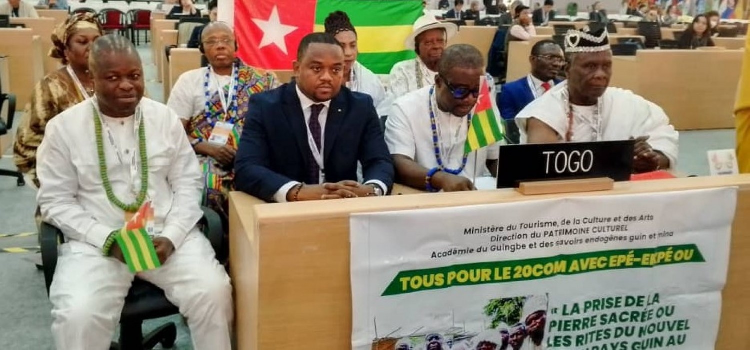 Togo :  La prise de la pierre sacrée « Ekpesoso » inscrite à l'UNESCO