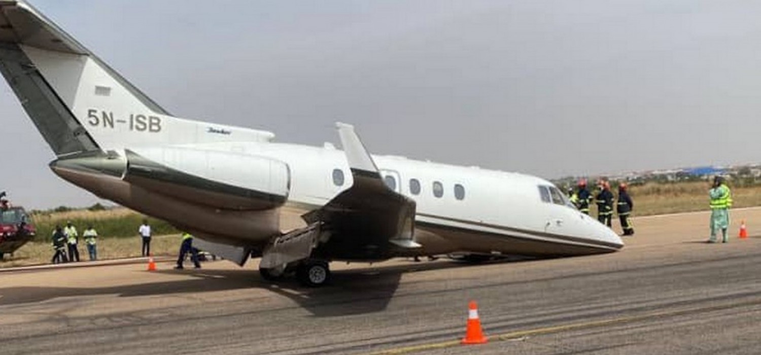 Nigeria :  Un jet frôle un crash à Kano, les 11 passagers sont sains et saufs