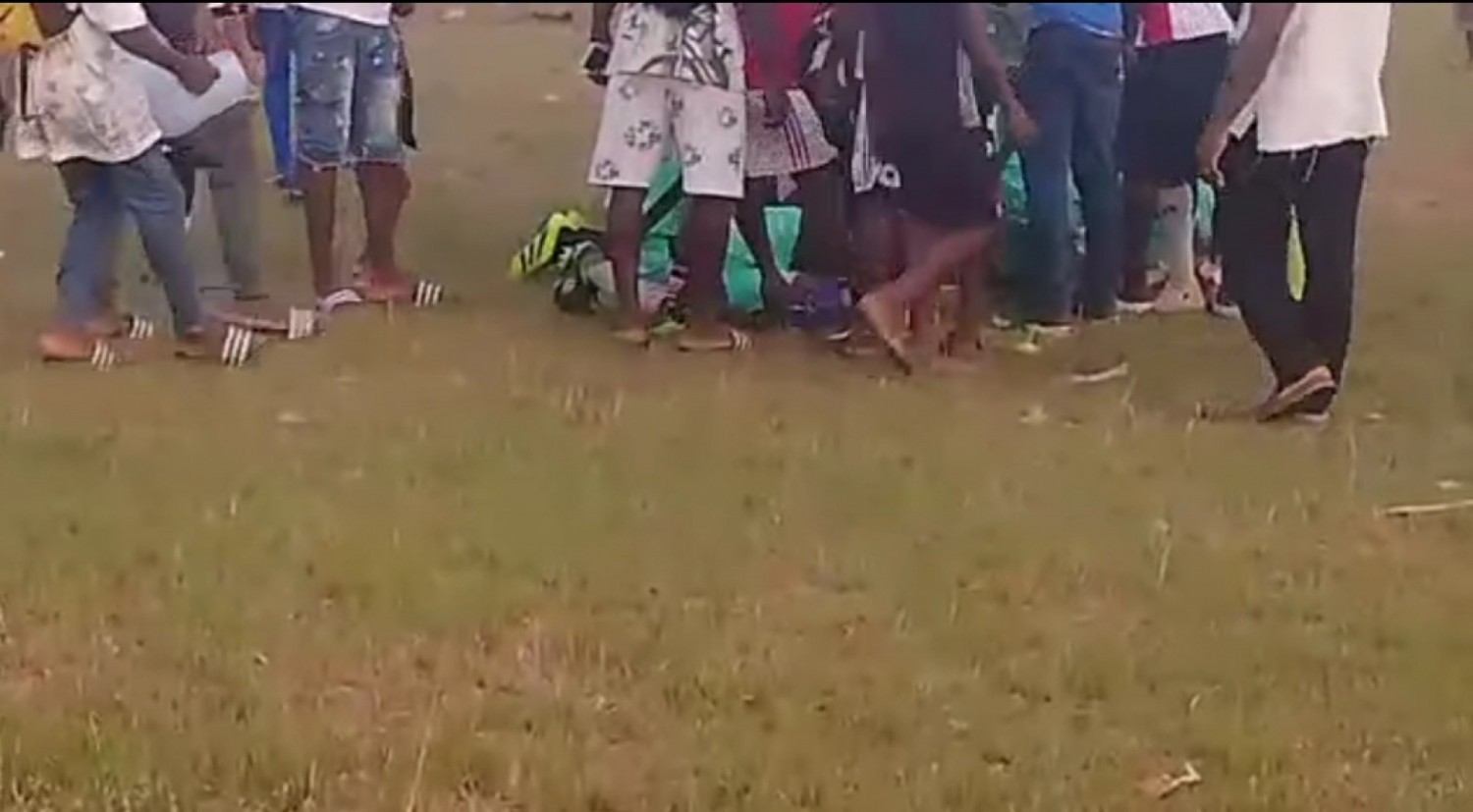 Côte d'Ivoire : Tragédie à Duékoué, en plein match de football, un jeune s'écoule et meurt