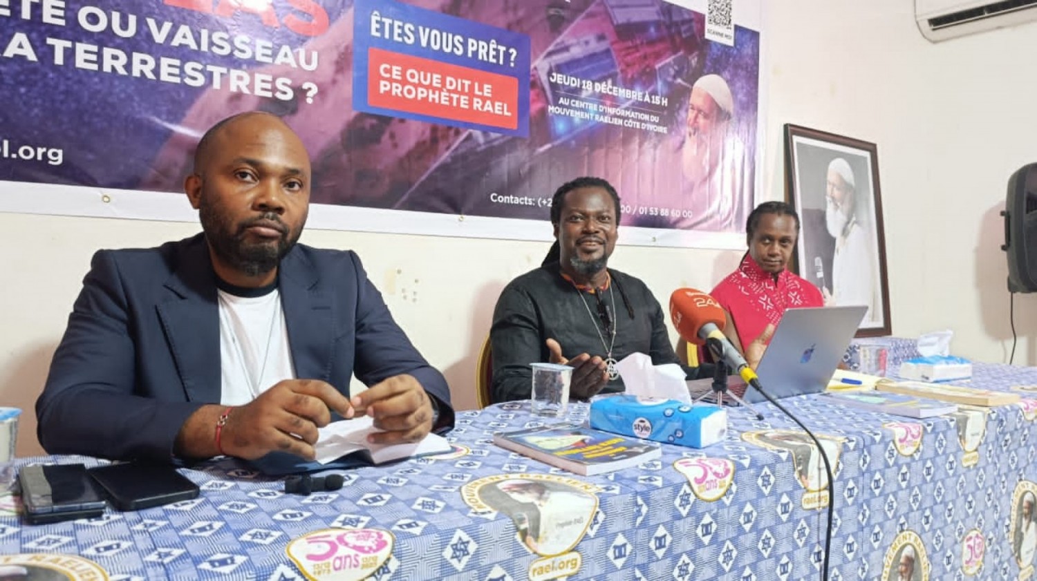 Côte d'Ivoire : Abidjan, les raéliens plaident pour une préparation mondiale face au phénomène « 3I Atlas »