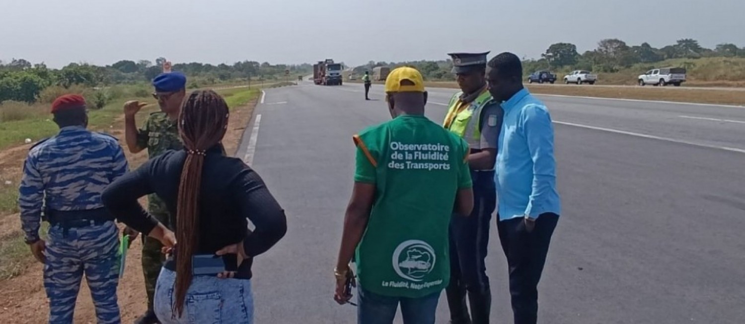 Côte d'Ivoire : Barrages illégaux, un poste non conforme tenu par un Gendarme isolé sur le tronçon Yamoussoukro – Abidjan démantelé