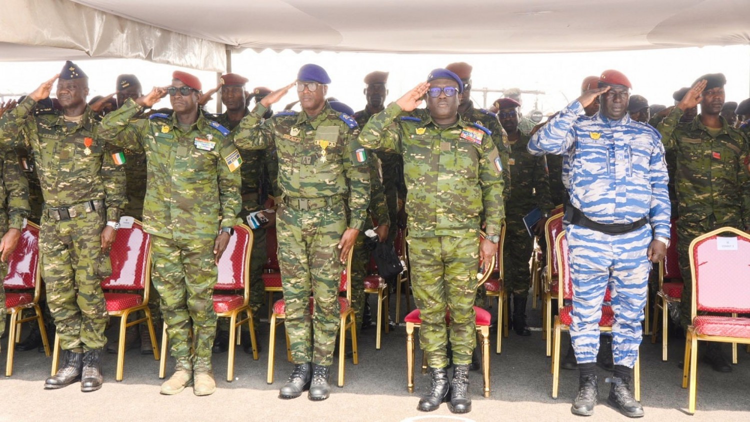 Côte d'Ivoire : Voici  la Chaîne de Commandement des Forces Armées de Côte d'Ivoire (FACI)