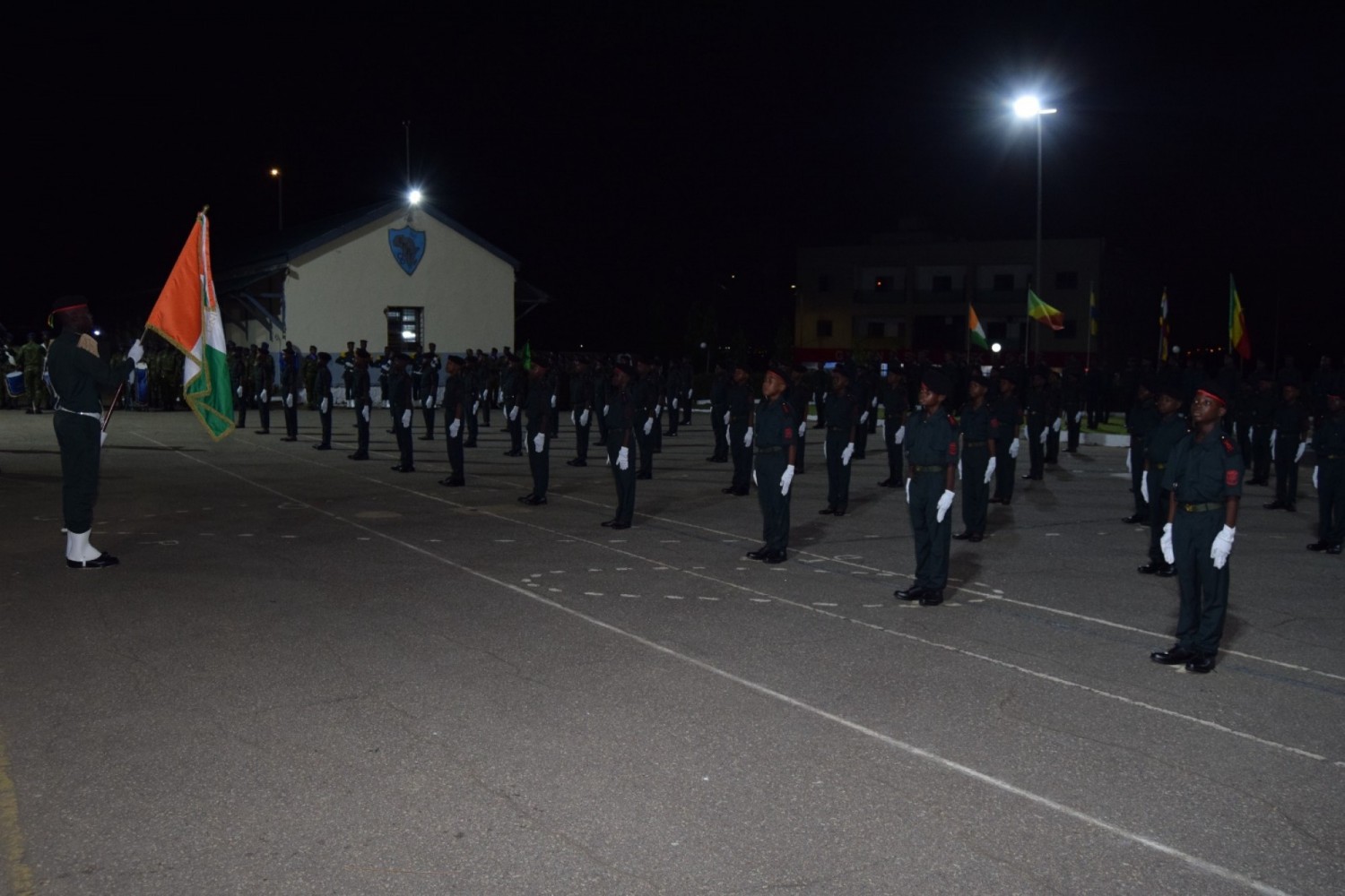 Côte d'Ivoire : EMPT, la 86è Promotion présentée au Drapeau et officiellement intégrée parmi les enfants de Troupe