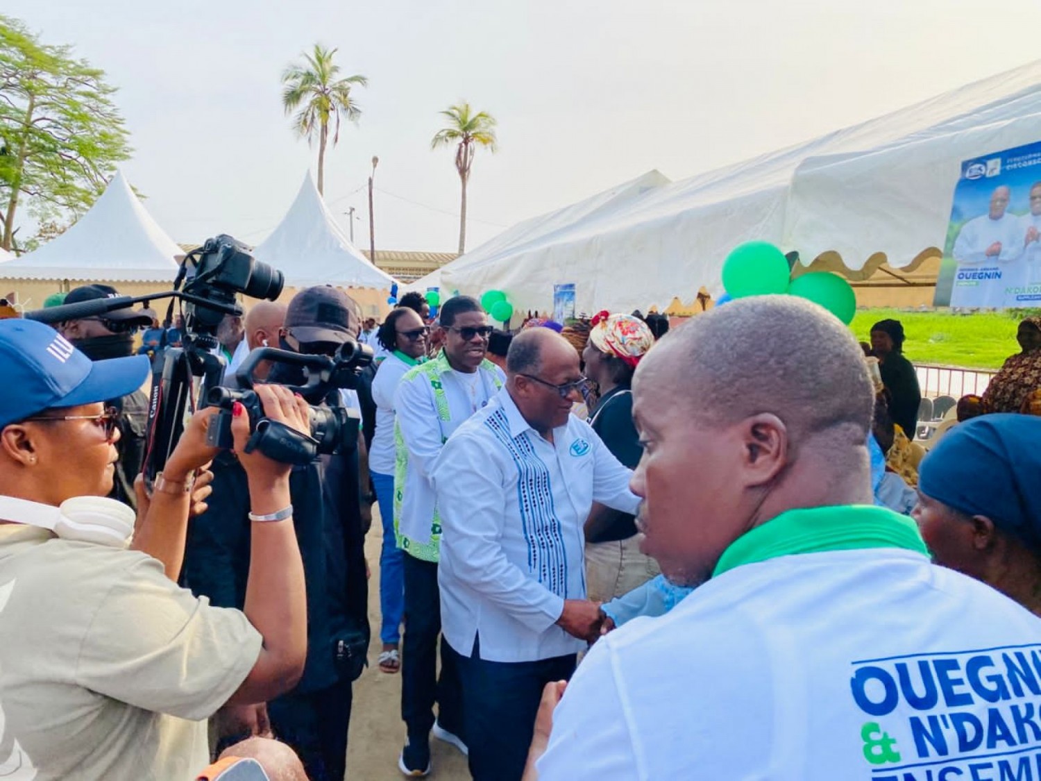 Côte d'Ivoire : Lancement de la campagne Georges-Armand Ouegnin se présente comme le candidat de proximité pour les bassamois