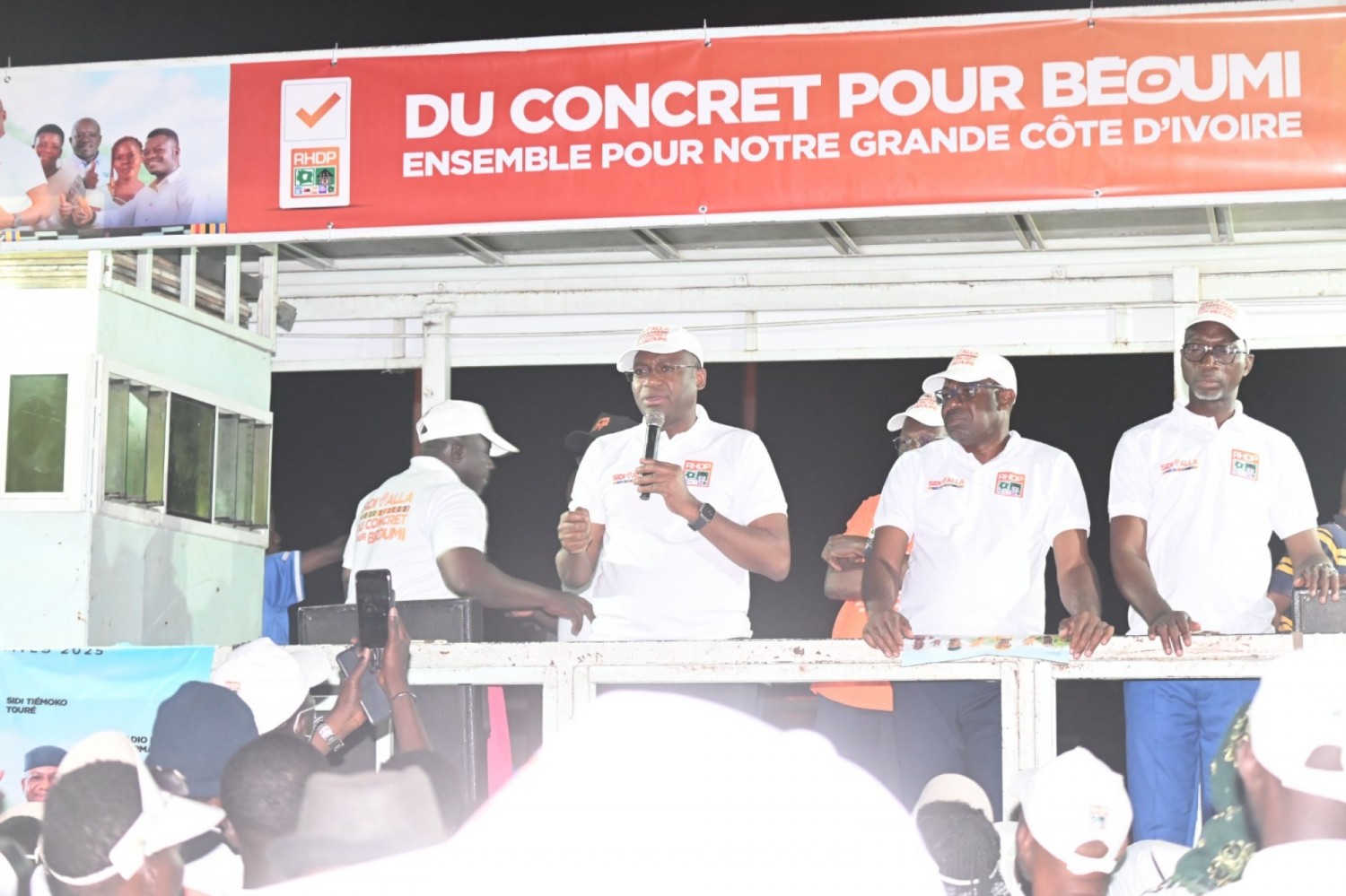 Côte d'Ivoire : Béoumi, Sidi Touré en campagne expose sa vision et ses projets aux populations