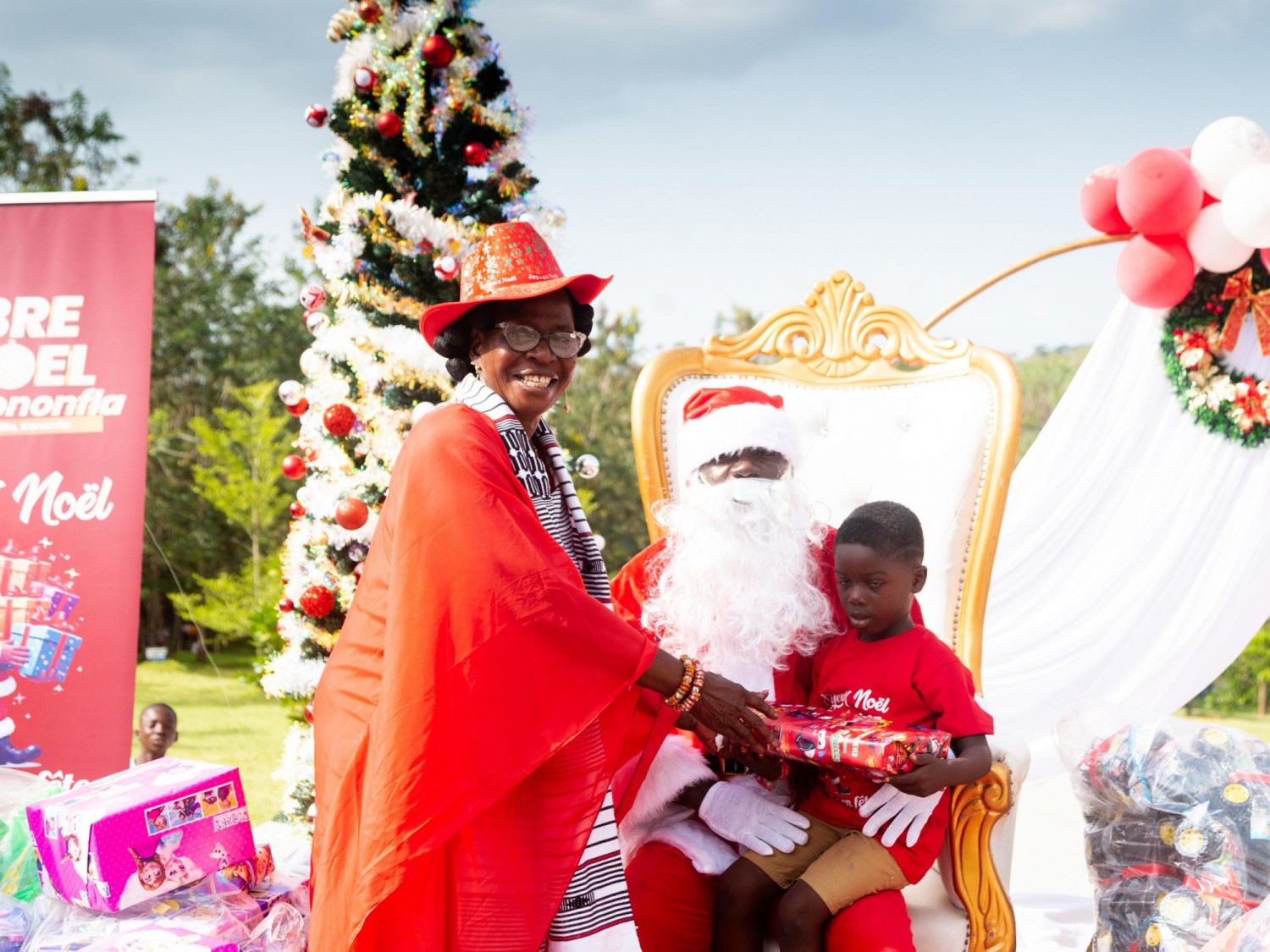 Côte d'Ivoire : La magie de noël au cœur de Kononfla, une célébration inoubliable pour 2 000 enfants