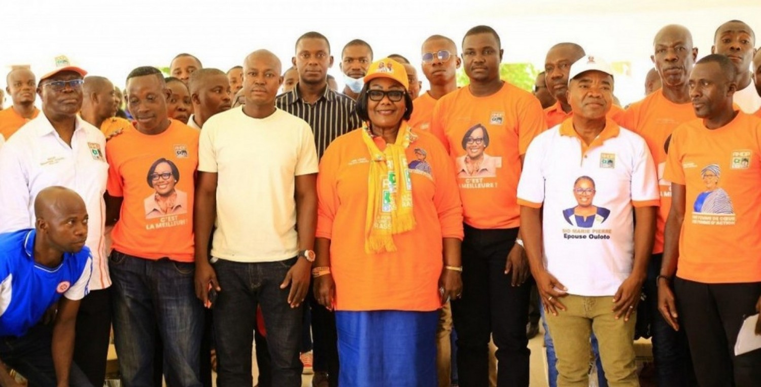 Côte d'Ivoire : Législatives 2025, Anne Ouloto-Lamizana met les enseignants de Toulepleu en mission