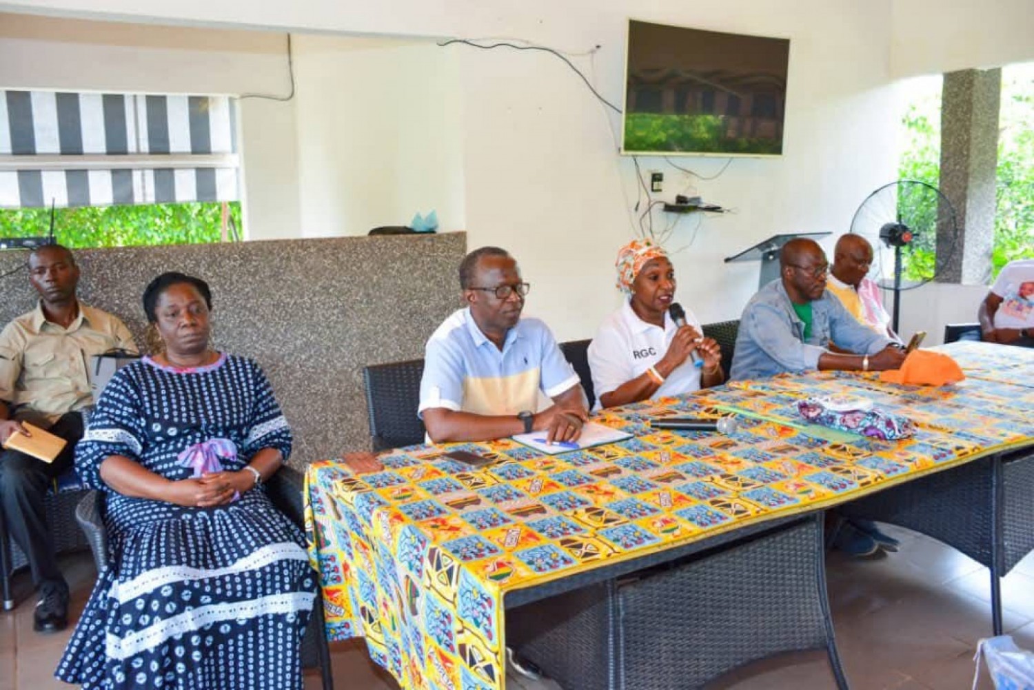Côte d'Ivoire : Législatives à Toumodi, Raymonde Goudou rencontre ses représentants 