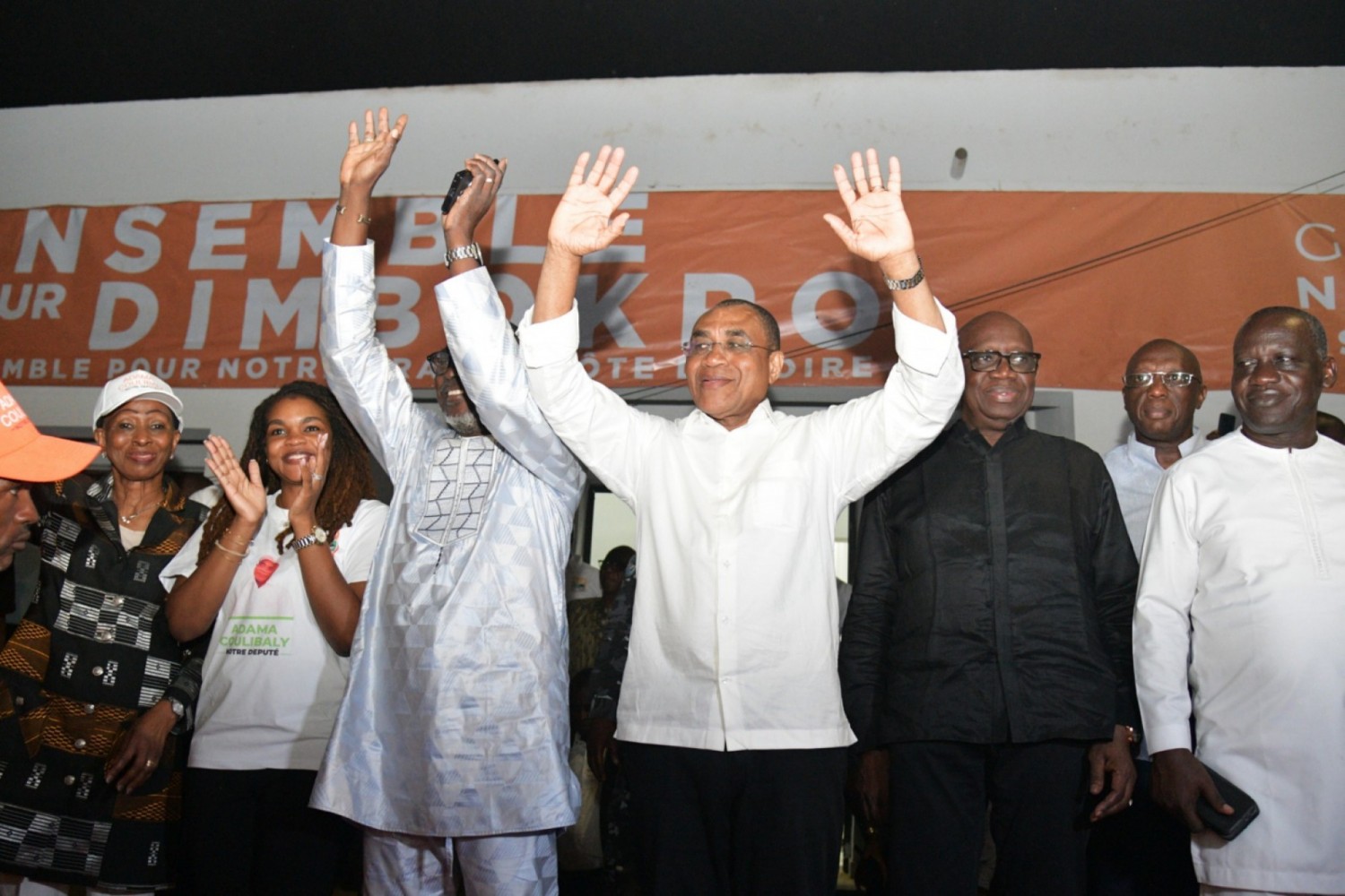Côte d'Ivoire : Dimbokro, Adama Coulibaly célébré dans l'euphorie populaire après son triomphe aux législatives