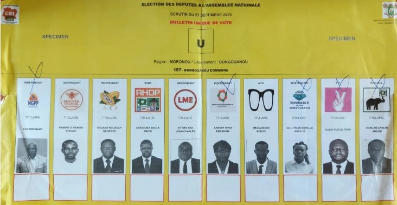 Côte d'Ivoire : Législatives 2025, la liste PDCI-FPI-indépendants de Bongouanou saisit le tribunal et dépose un recours en annulation devant le Conseil Constitutionnel