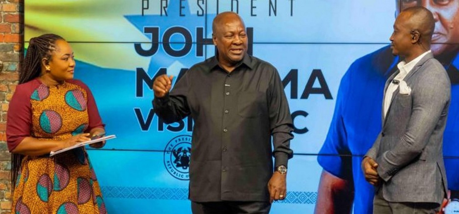 Ghana :  Le journaliste Président Mahama condamne l'agression d'un reporter et donne des directives