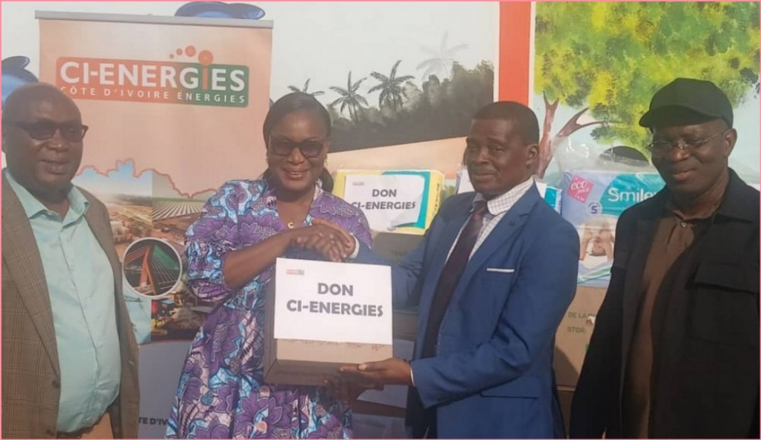 Côte d'Ivoire : Bouaké, CI-Energies dote la pouponnière de box modernes pour améliorer la prise en charge des enfants en situation de handicap