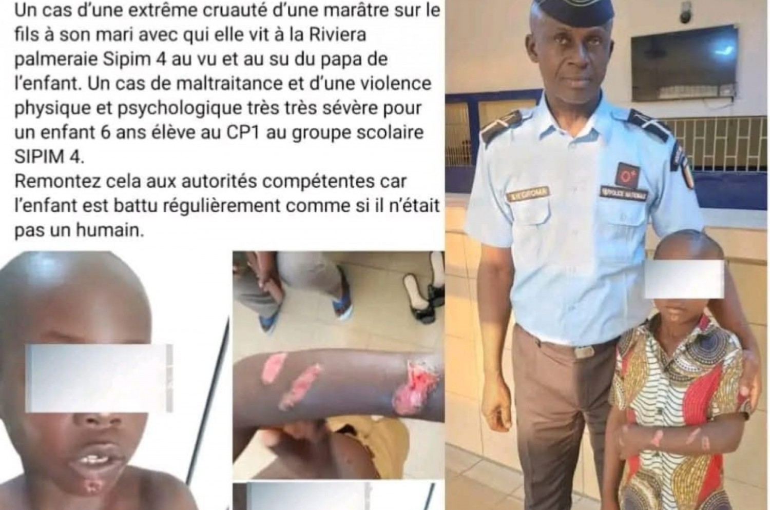 Côte d'Ivoire : Cocody, une alerte sur les réseaux sociaux permet de sauver un enfant victime de violences
