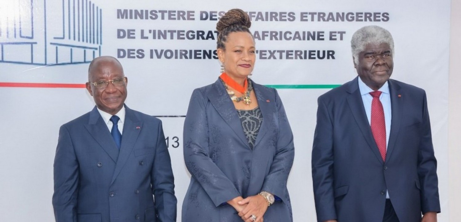 Côte d'Ivoire-USA : Adom salue le bilan de Davis Ba en présence de Mambé