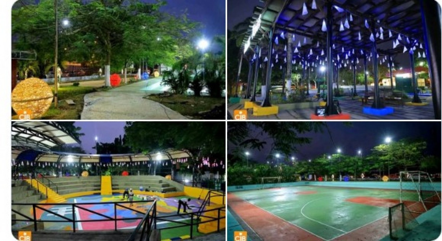 Côte d'Ivoire : Travaux de rénovation et d'embellissement du parc urbain qui porte son nom, Dominique Ouattara heureuse invite à profiter du lieu