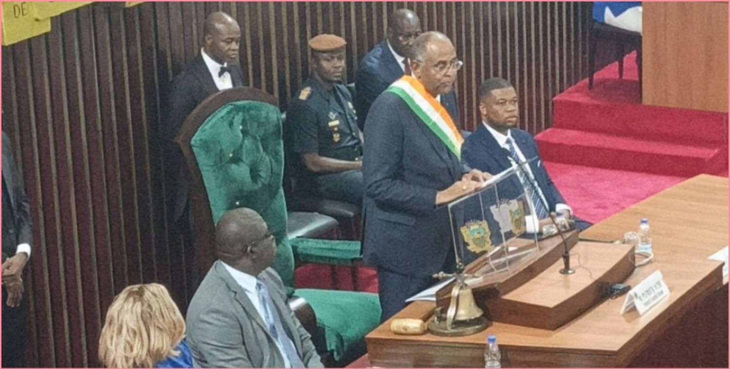 Côte d'Ivoire : Assemblée nationale, Jérôme Patrick Achi élu président avec 84,98 % des voix