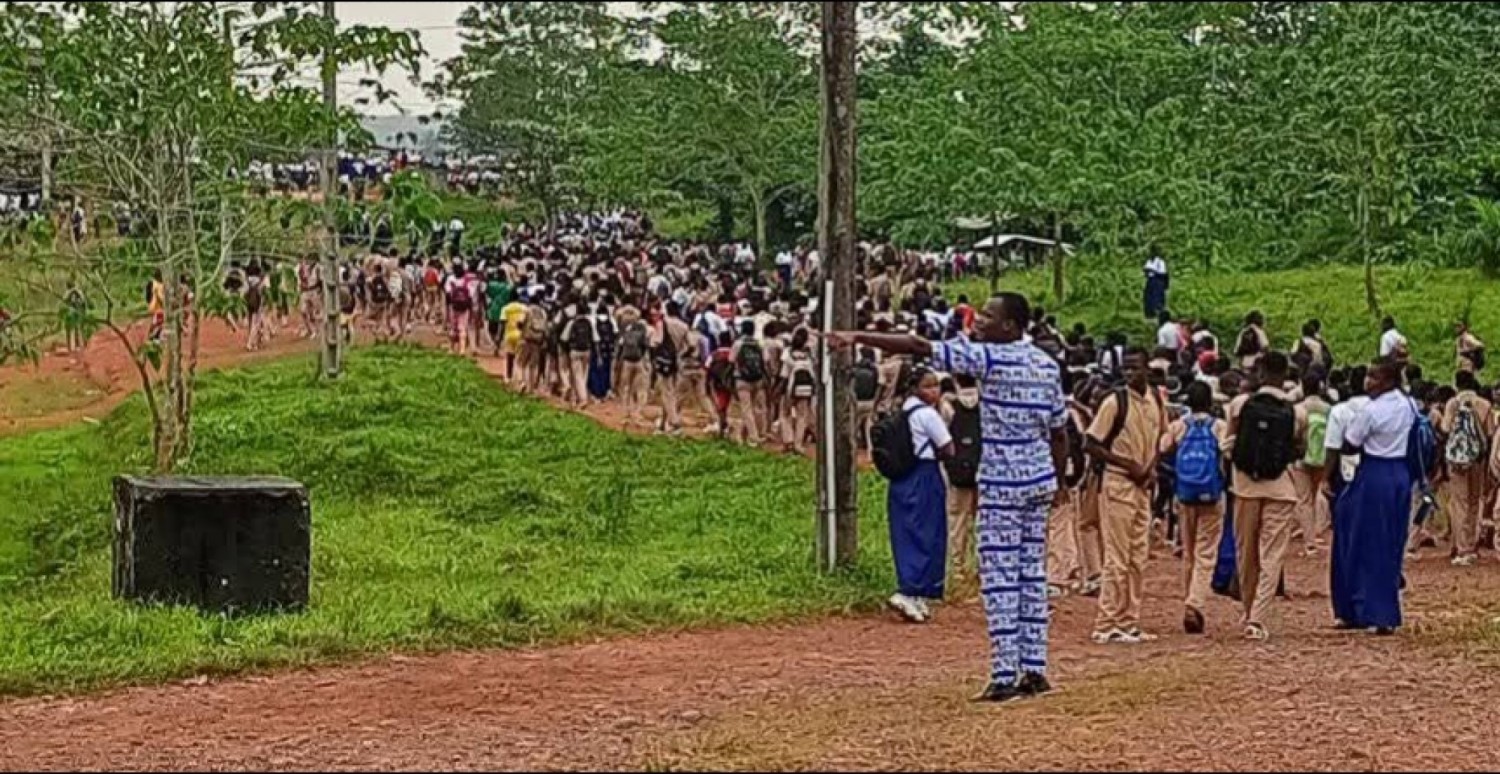 Côte d'Ivoire : Tensions au lycée Jules Hienéa de Grabo, les cours perturbés par une contestation d'élèves