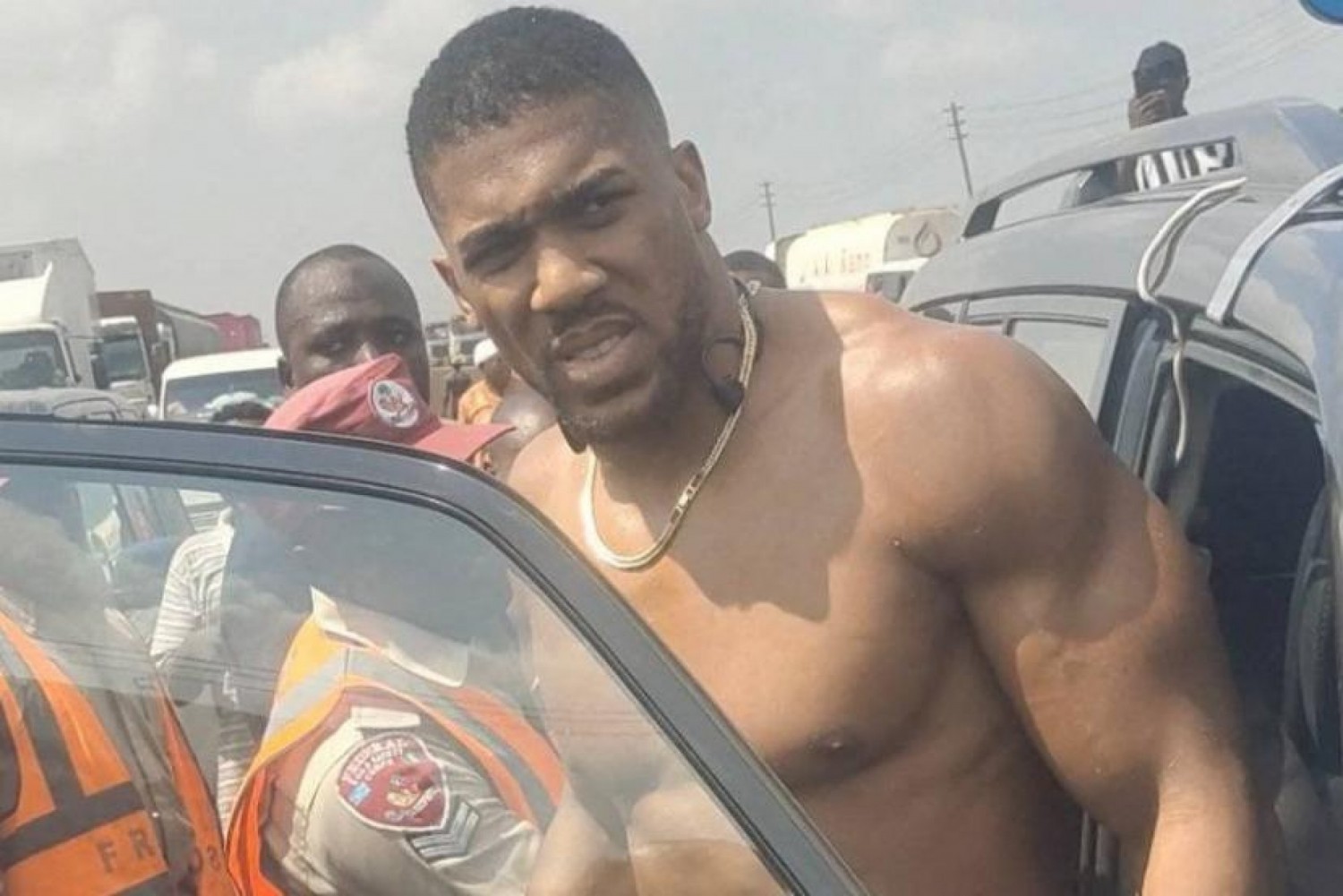 Nigeria : Le chauffeur impliqué dans l'accident d'Anthony Joshua présenté à la justice