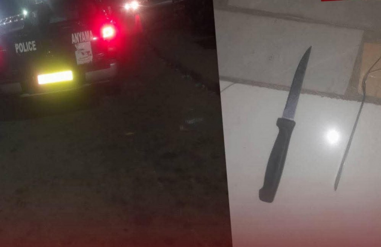 Côte d'Ivoire : Soirée de panique à Anyama, une famille échappe au pire, un jeune armé menace ses parents