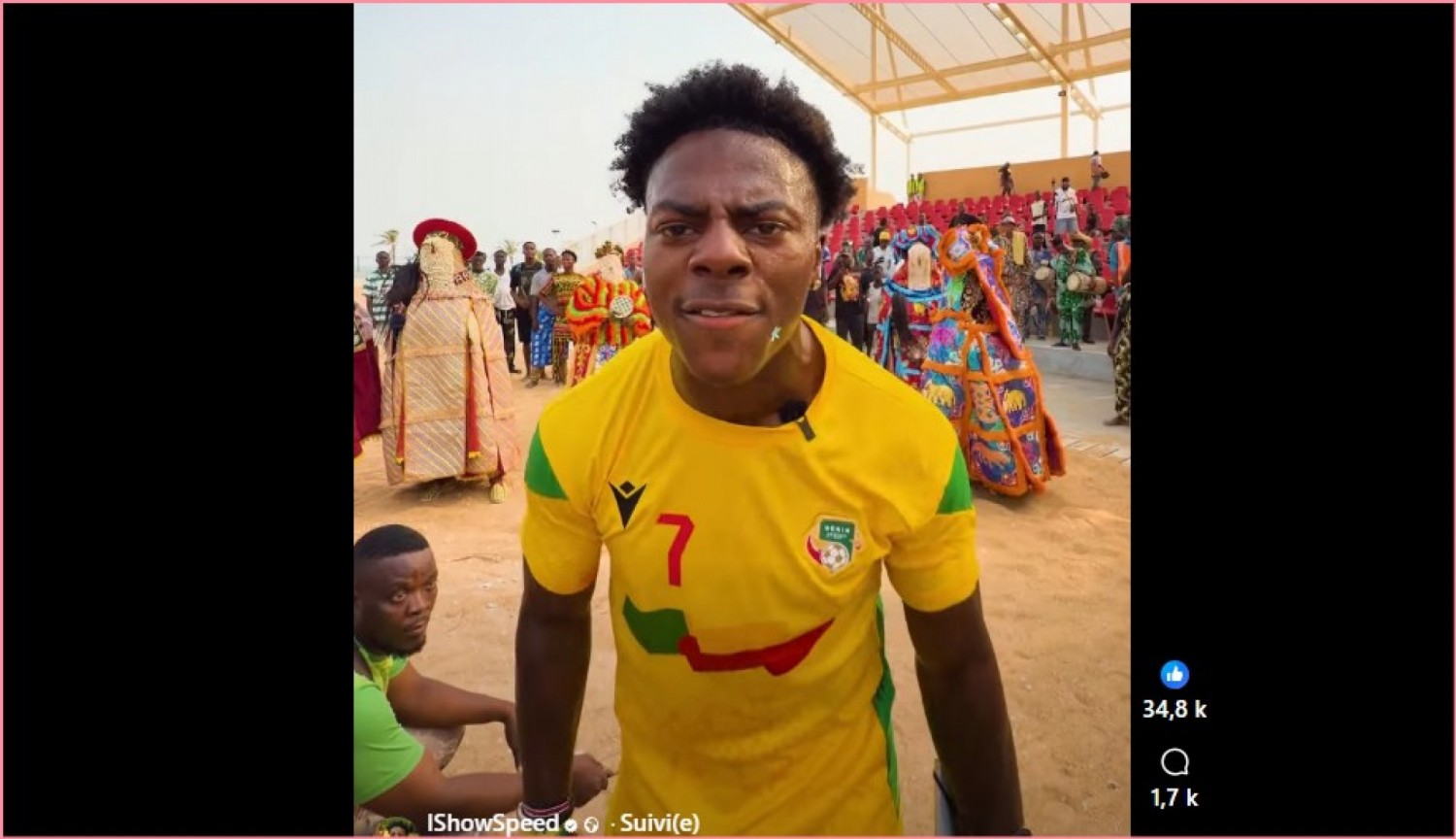 Afrique-USA : IShowSpeed annoncé sur Abidjan prévoit un live avec plus de 50 millions d'abonnés pour ce dimanche en Côte d'Ivoire