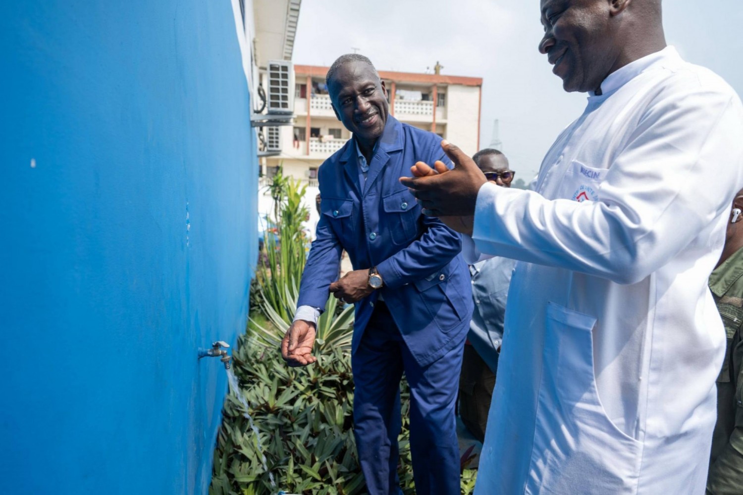 Côte d'Ivoire : Après une longue période  de galère, le centre de santé mixte de Millionnaire Extension de Yopougon désormais alimenté en eau potable